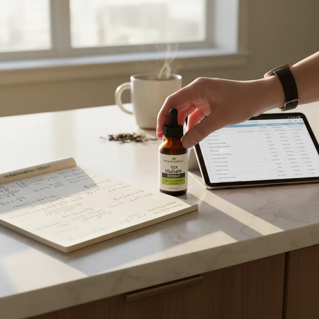 Price vs. Potency: A Simple Consumer Calculator to Judge '15X' Organic Mullein Leaf Liquid Extract Deals Online_featured_image