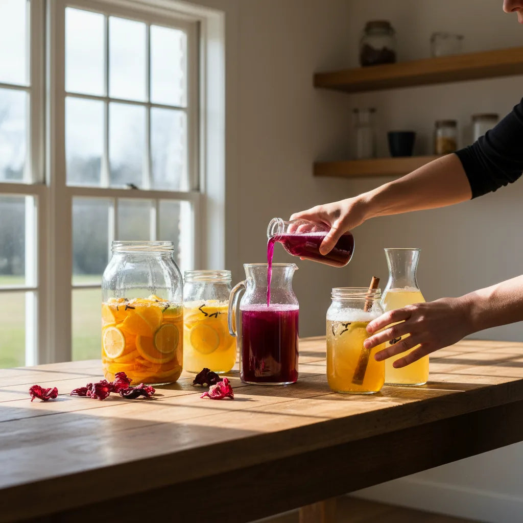 Fermenting with Hibiscus Tea: A Flavor‑First Guide to Shrubs, Tepache, and Fermented Infusions_featured_image