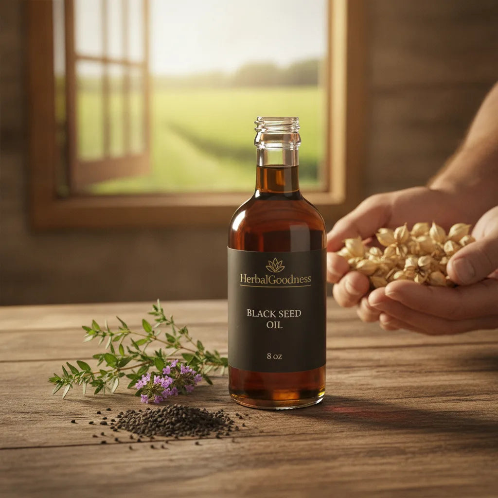 From Seed to Shelf to Soil: Mapping the Full Life Cycle of an 8 oz Black Seed (Nigella sativa) Oil Bottle_featured_image