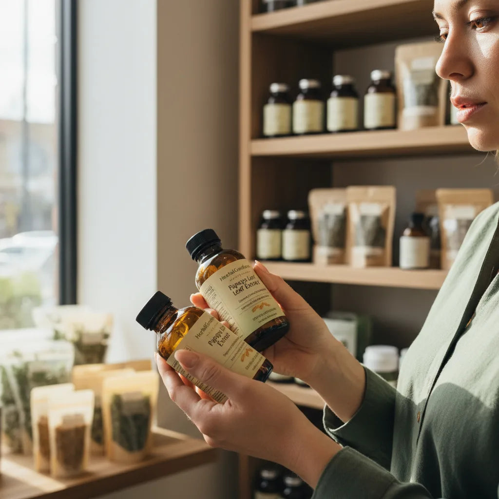 How to Choose a Papaya Leaf Extract Brand: A Practical, Evidence‑Aware Shopper’s Guide_featured_image