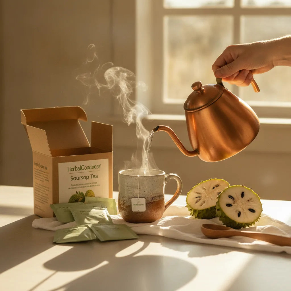 Soursop (Graviola) Tea Bag Lab: A Beginner’s Guide to Tasting, Brewing, and Comparing Bags at Home_featured_image