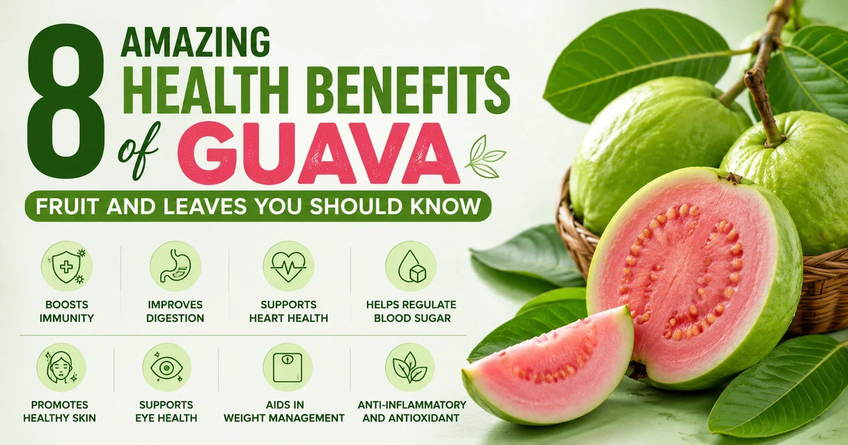 8 Amazing Health Benefits of Guava Fruit and Leaves You Should Know