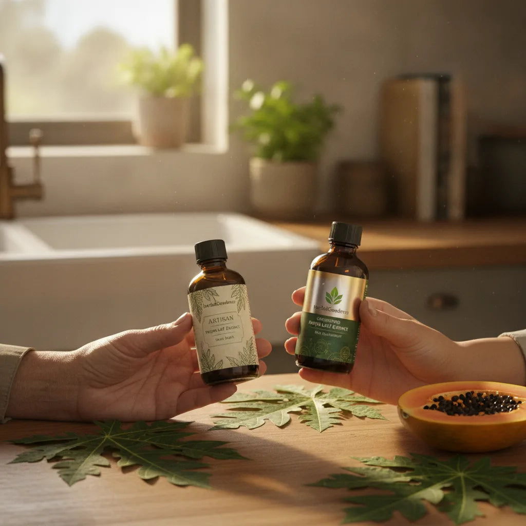 Small-Batch vs. Big Brands: A Shopper’s Guide to Choosing Papaya Leaf Extract by Sourcing, Testing, and Transparency_featured_image