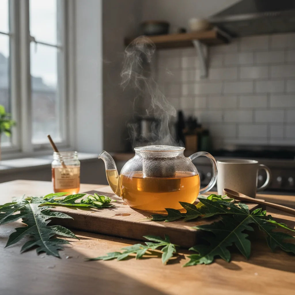 What are the benefits of drinking papaya leaf boiled water? An evidence-aware explainer_featured_image
