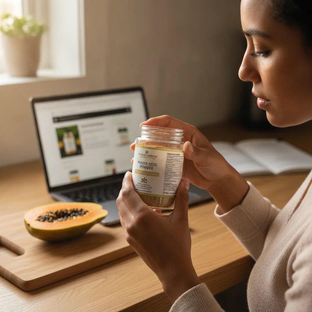 Papaya Seed Powder Label Laws: What Online Listings Must Tell You About Food vs. Supplement Status, Allergens, and Country Rules_featured_image