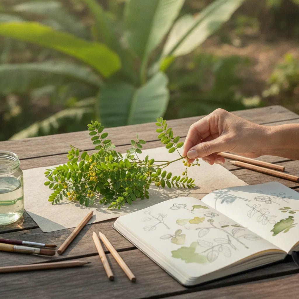 How to Draw Chanca Piedra: A Beginner’s Botanical Illustration Guide_featured_image