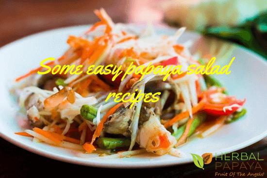 Make Fruit Salad Great Again: 4 Easy Papaya Salad Recipes | Herbal Goodness