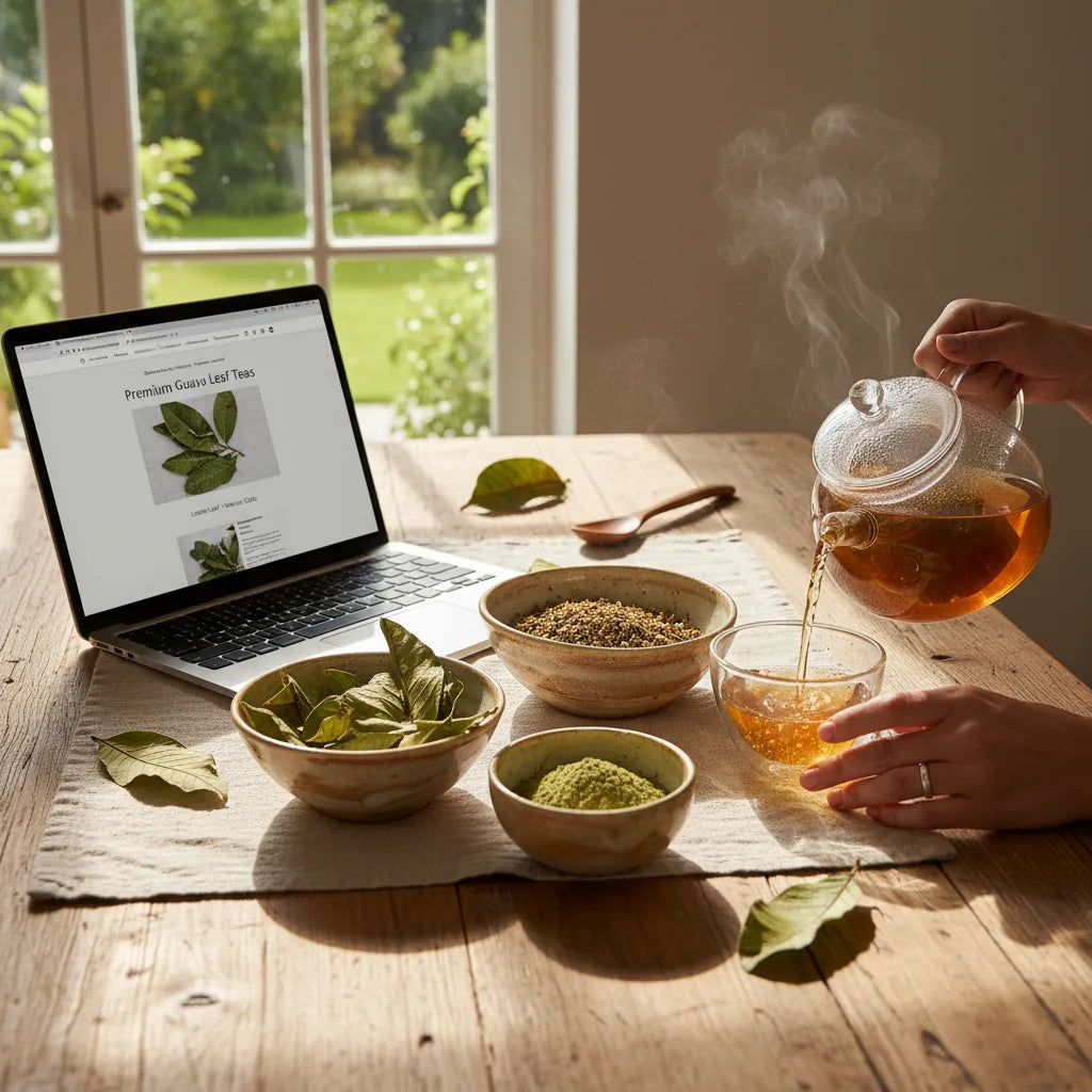 Exploring guava tea varieties and online listings