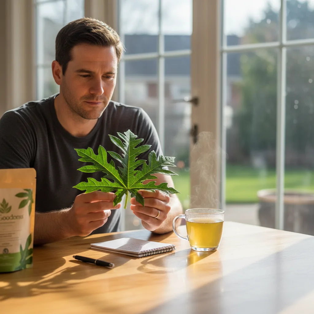 Papaya leaf tea for men: a practical, evidence‑aware primer_featured_image