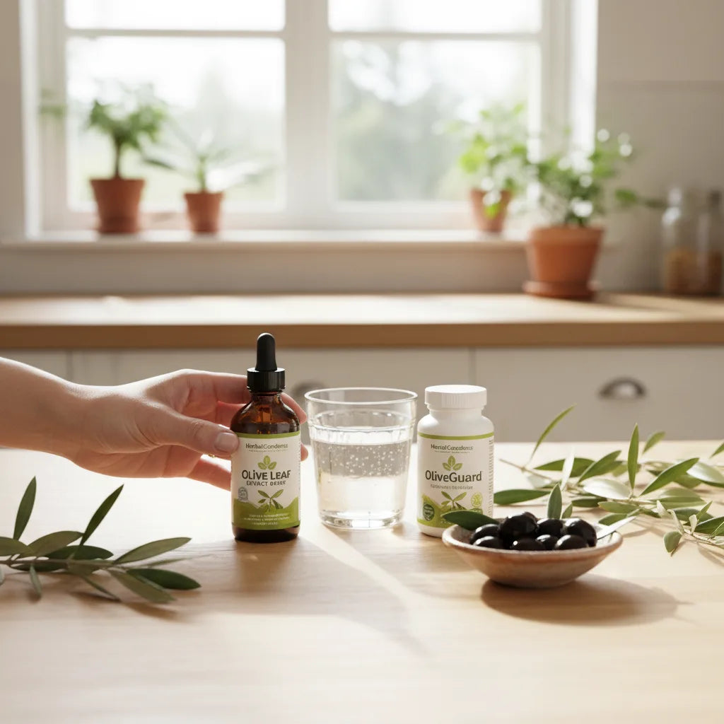 Choosing between olive leaf drops capsules