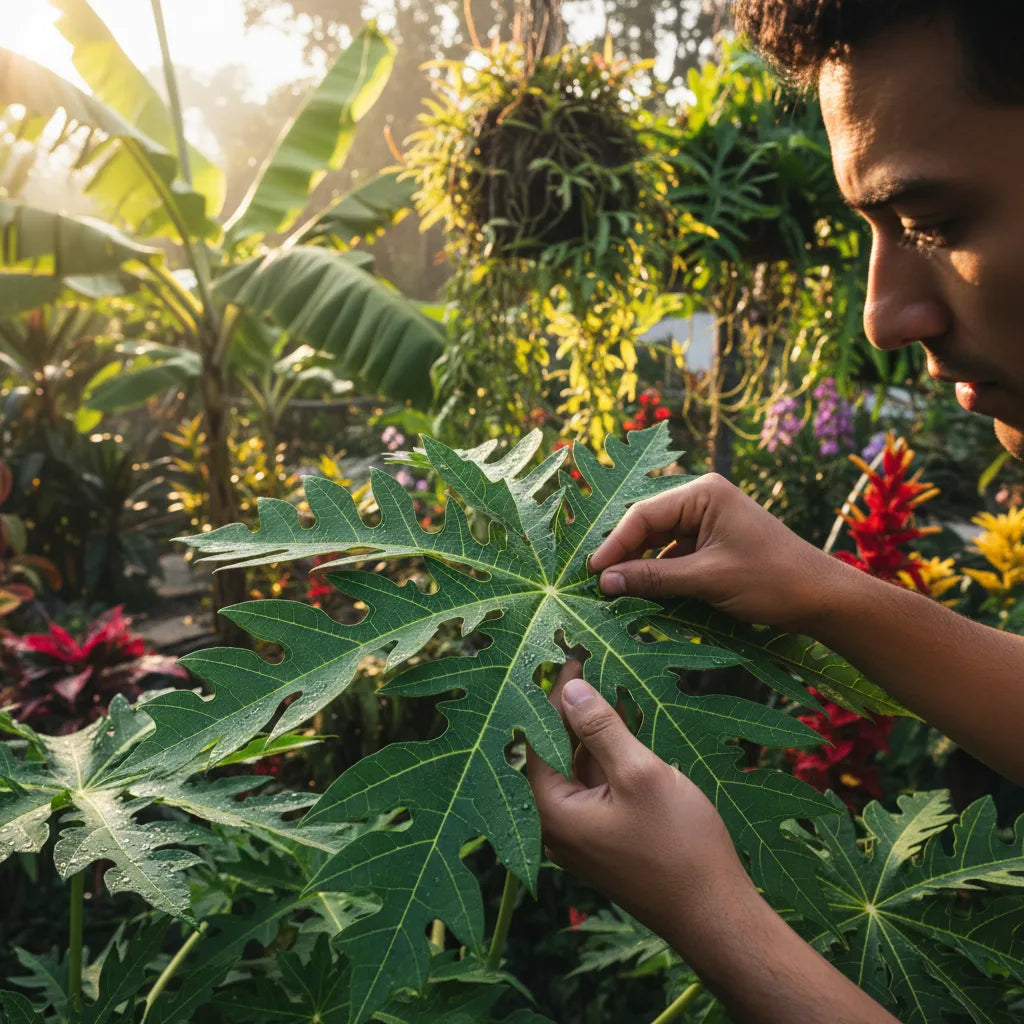 How to Identify Papaya Leaves (and Avoid Look‑Alikes): A Beginner’s Guide to Leaf Shape, Habitat, and Safe Foraging_featured_image