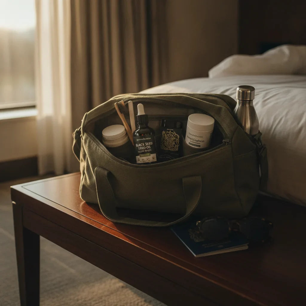Travel-Friendly Black Seed Oil: Choosing Between Liquid Drops and Capsules for Packing, Safety, and Convenience_featured_image
