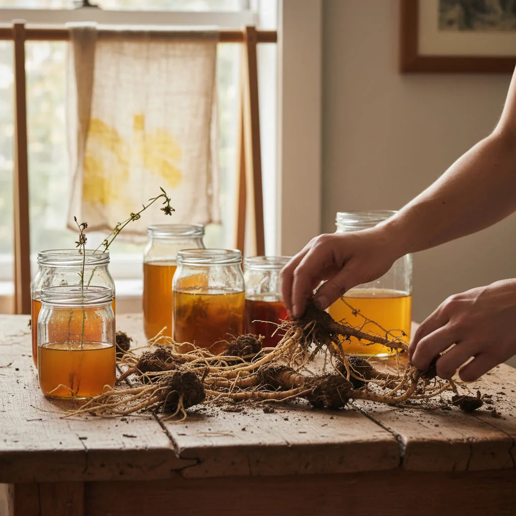 Natural Dyeing with Dandelion Root: A Beginner’s Guide to Color Extraction and Simple Fabric Projects_featured_image