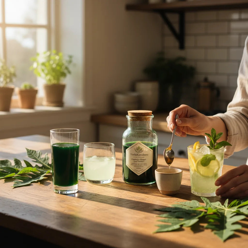 A maker’s sensory & testing guide to Carica papaya leaf extract: tasting, measuring, and formulating for palatable uses_featured_image