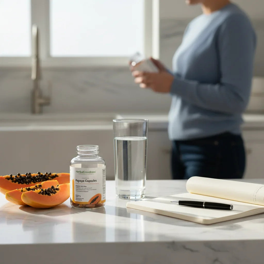 Papaya Capsules and Allergies: What to Check Before You Buy Online_featured_image