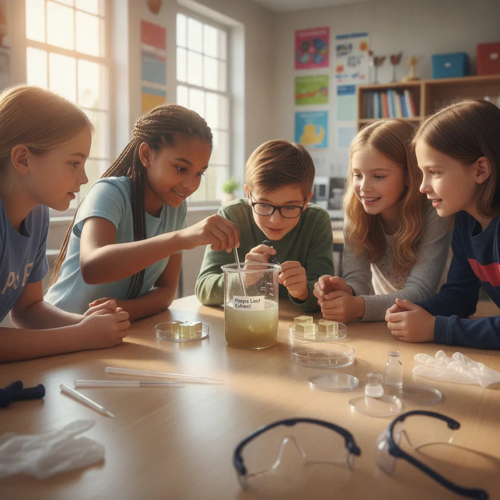 Classroom Lab: Testing Enzyme Activity in Papaya Leaf Extract — A Safe, Hands‑On Science Project_featured_image