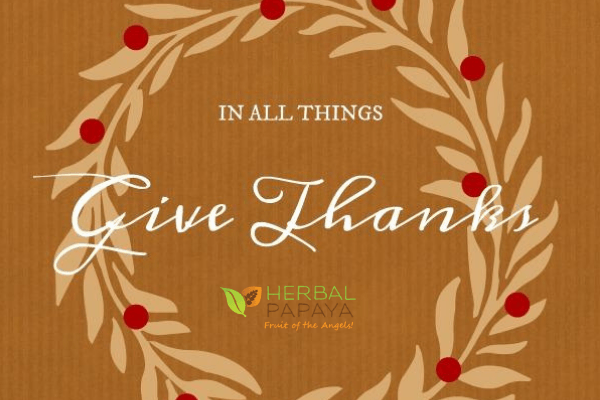 Why Thankfulness is Important to Your Health (November is Thanksgiving Month)