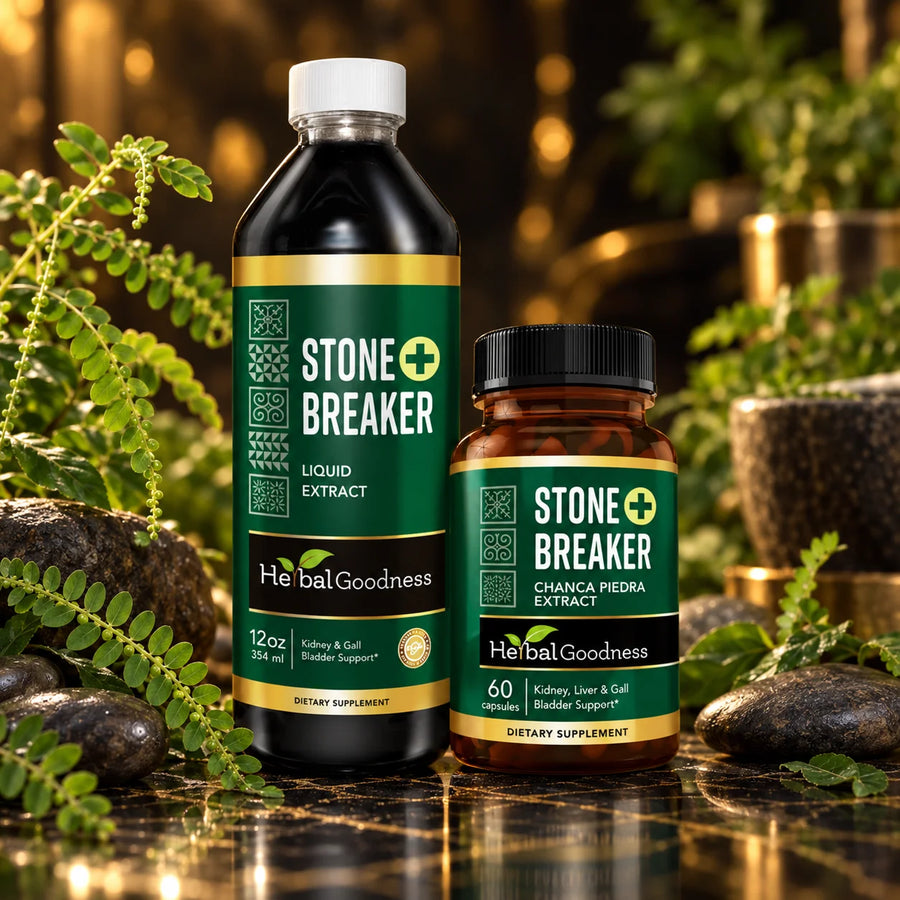 Stone Breaker Chanca Piedra Bundle