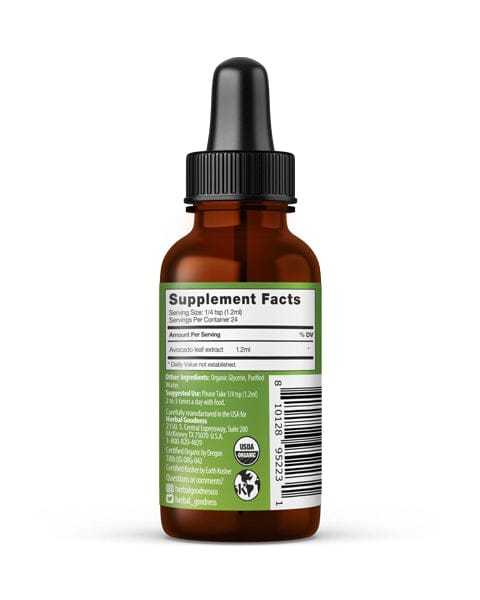 Avocado Leaf Extract - Liquid Extract Liquid Extract Herbal Goodness 