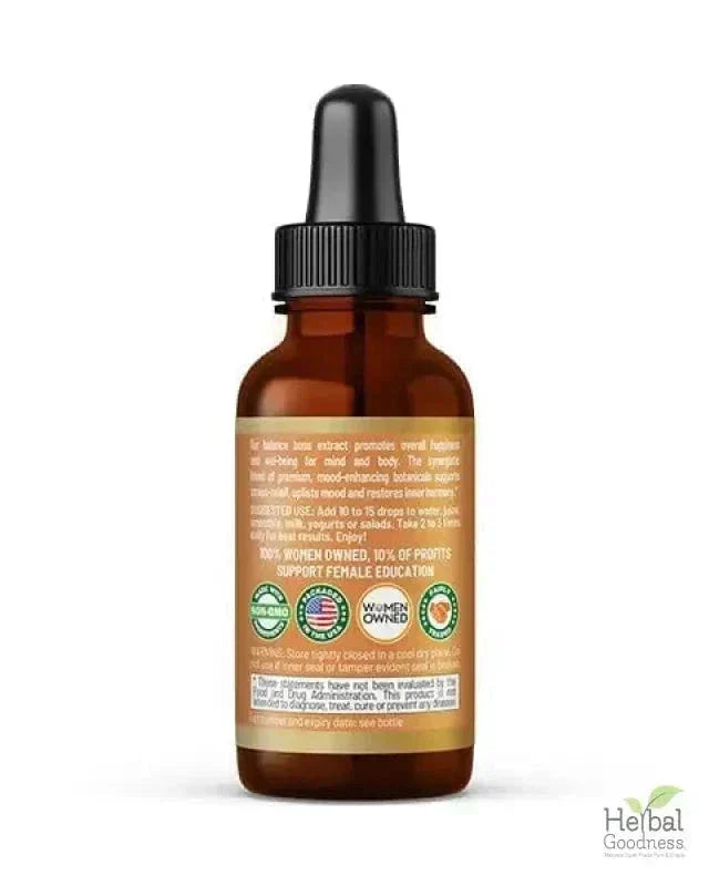 Balance Boss - 15X Liquid Extract - Mood & Relaxation Liquid Extract Herbal Goodness 