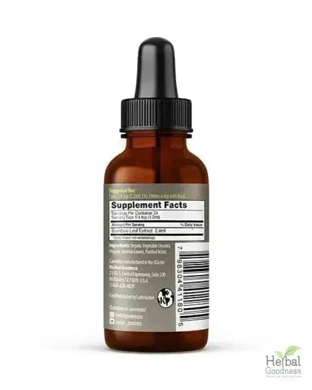 Bamboo Leaf Extract- Liquid Extract - Herbal Goodness Liquid Extract Herbal Goodness 