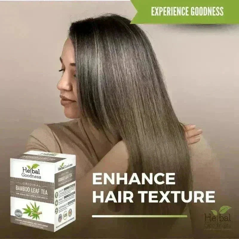 Bamboo Leaf Tea – Caffeine-Free | 24 Tea Bags (1.5g Each) Tea & Infusions Herbal Goodness 