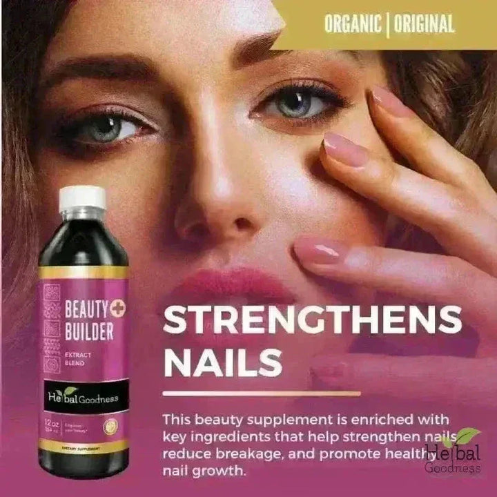 Beauty Builder Liquid Extract 15X – Skin Support & Collagen Wellness Formula Liquid Extract Herbal Goodness 