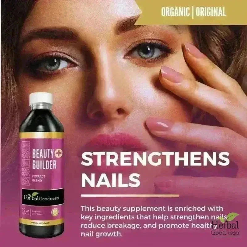 Beauty Builder Liquid Extract 15X – Skin Support & Collagen Wellness Formula Liquid Extract Herbal Goodness 