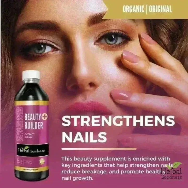 Beauty Builder Liquid Extract 15X – Skin Support & Collagen Wellness Formula Liquid Extract Herbal Goodness 