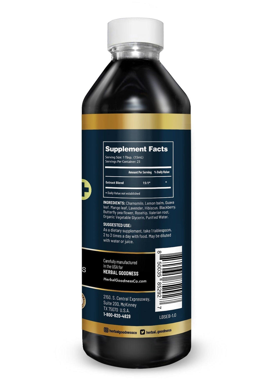 Beauty Sleep - 1oz 15X Liquid Extract - Sleep & Relaxation Liquid Extract Herbal Goodness 