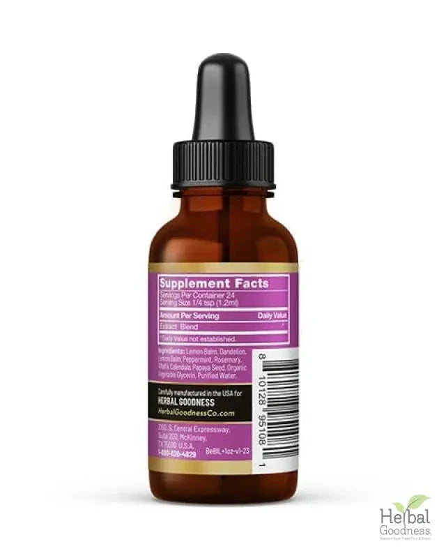 Belly Bliss - Liquid Extract - 1oz - Herbal Goodness Liquid Extract Herbal Goodness 