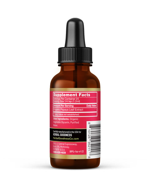 Blood Platelet with Papaya Leaf - Organic 1oz 15X Liquid Extract - Platelet & Bone Marrow