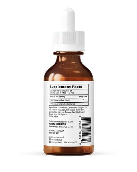 Break those Stones Baby! - 2fl.oz - Kidney & Detox Liquid Extract Herbal Goodness 