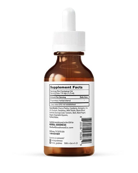 Break those Stones Baby! - 2fl.oz - Plant Based - Dietary Supplement Liquid Extract Herbal Goodness 