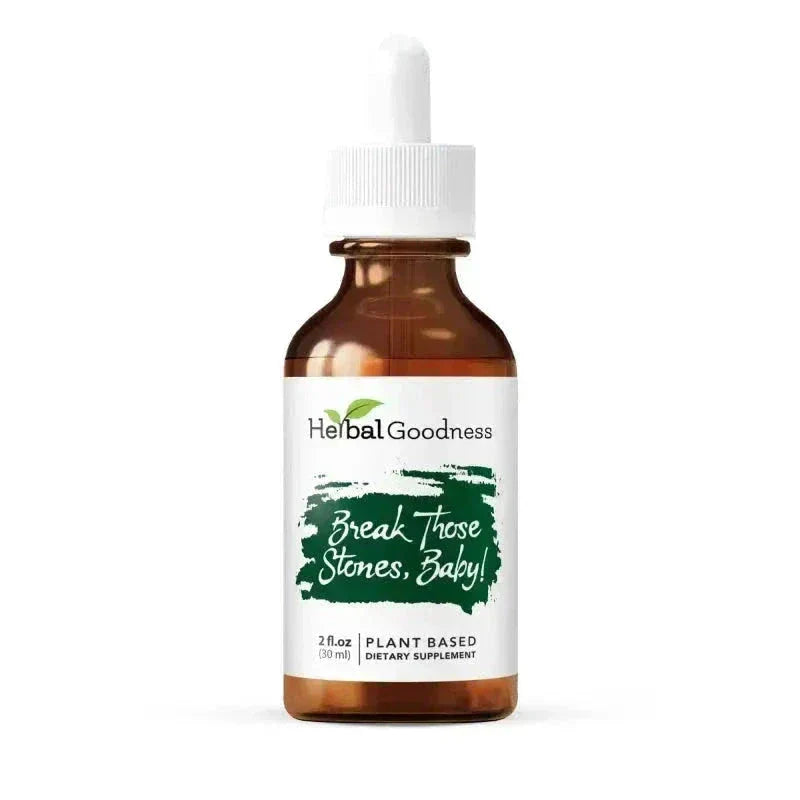 Break those Stones Baby! - 2fl.oz - Plant Based - Dietary Supplement - Herbal Goodness Liquid Extract Herbal Goodness 