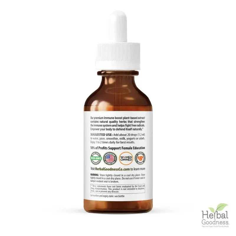 Bring it on Baby! - 2fl.oz -Plant Based - Dietary Supplement, Strengthen Immune System - Herbal Goodness Liquid Extract Herbal Goodness 