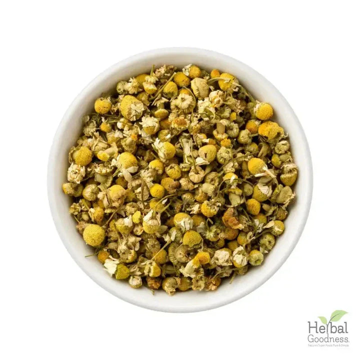 Bulk Teas & Tisanes 4oz | Premium Loose Leaf Herbal Tea for Wellness - Herbal Goodness Bulk Herb Herbal Goodness Chamomile Tisane 