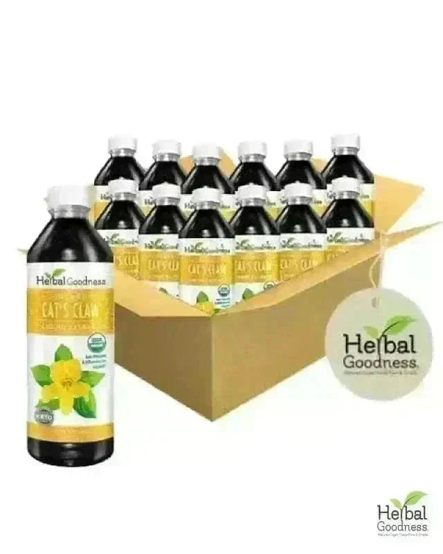 Cat's Claw - Organic - 15X Liquid Extract - Joint Health Liquid Extract Herbal Goodness 12 oz - Case (12) 
