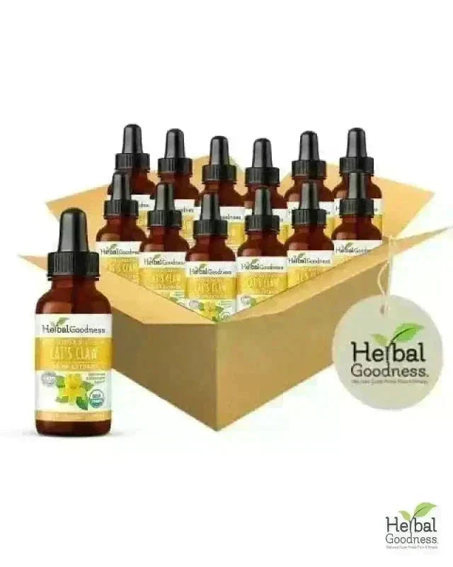 Cat's Claw - Organic - 15X Liquid Extract - Joint Health Liquid Extract Herbal Goodness 1 oz Case (12) 