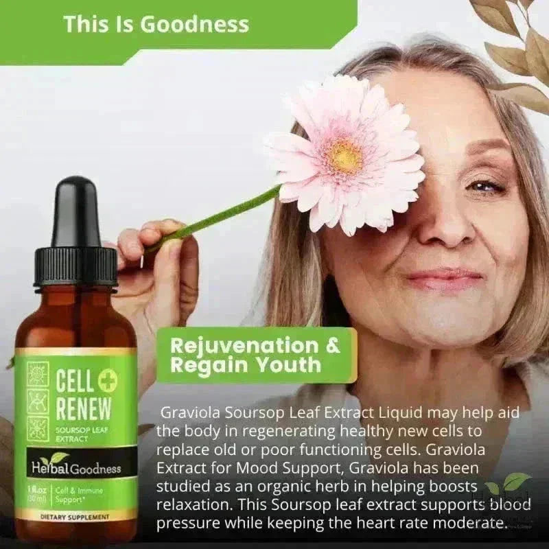 Cell Renew Plus – Organic - Liquid Extract Liquid Extract Herbal Goodness 