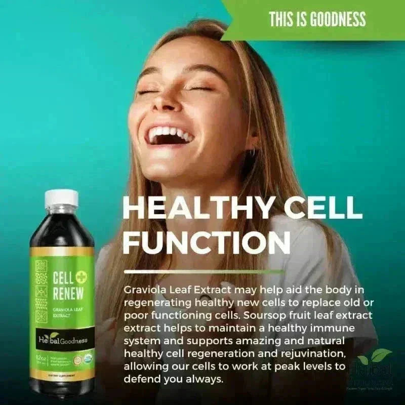 Cell Renew Plus – Organic - Liquid Extract Liquid Extract Herbal Goodness 