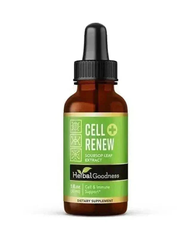 Cell Renew Plus – Organic - Liquid Extract - Herbal Goodness Liquid Extract Herbal Goodness 1oz 