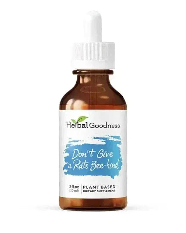 Don't Give a Rats Bee-hind - 2fl.oz - Plant Based - Dietary Supplement - Herbal Goodness Liquid Extract Herbal Goodness 