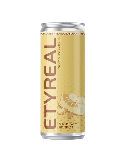 Etyreal SuperLeaf Wellness Drinks 12oz - Case of 12 beverages Herbal Goodness 
