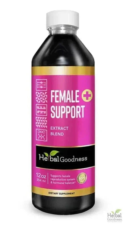 Female Support - 15X Liquid Extract - Female Hormone Balance Liquid Extract Herbal Goodness 12 oz 