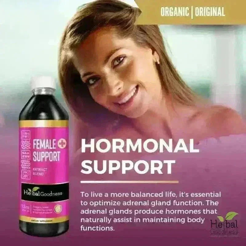 Female Support - 15X Liquid Extract - Female Hormone Balance Liquid Extract Herbal Goodness 