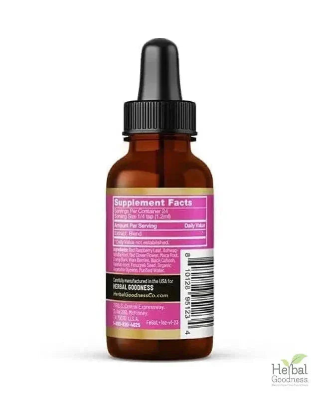 Female Support - 15X Liquid Extract - Female Hormone Balance Liquid Extract Herbal Goodness 