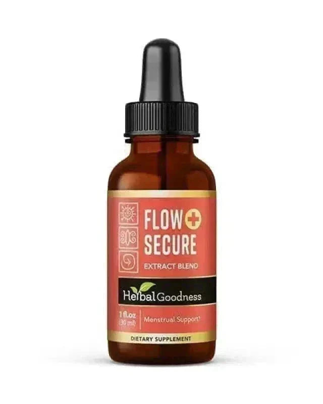 Flow Secure Plus - Liquid Extract - Herbal Goodness Liquid Extract Herbal Goodness 1 oz 