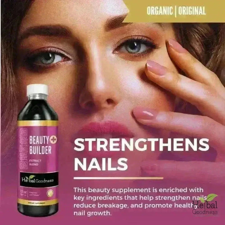 Beauty Builder Liquid Extract 15X – Skin Support & Collagen Wellness Formula Liquid Extract Herbal Goodness 