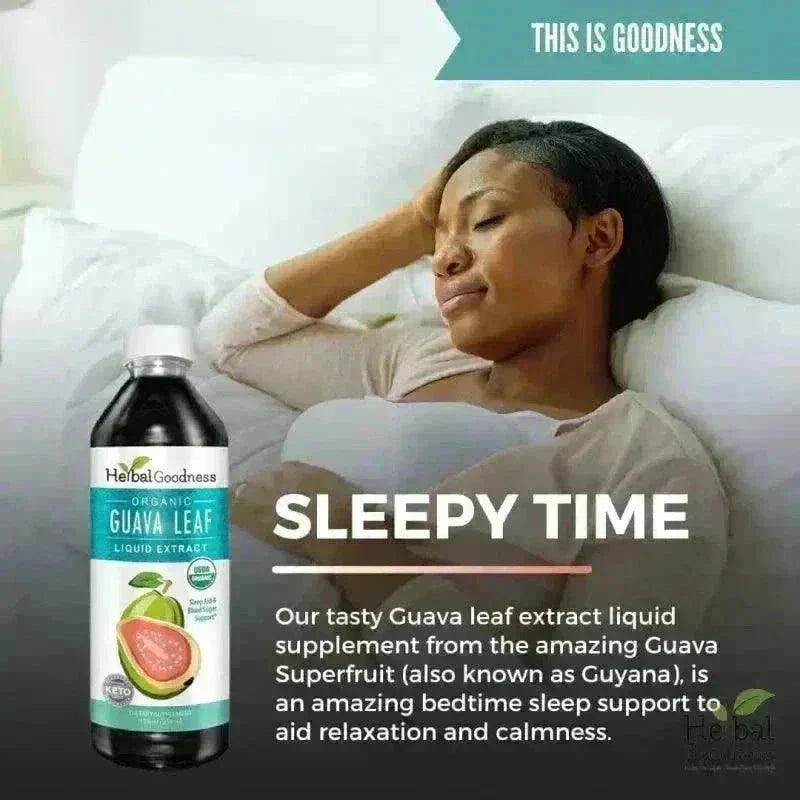 Guava Leaf - Organic 1oz 15X Liquid Extract - Immunity & Herbal Health Liquid Extract Herbal Goodness 